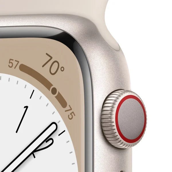 Apple iWatch Series 8 41MM - Starlight - Image 2