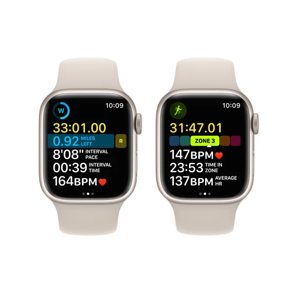 Apple iWatch Series 8 41MM - Starlight - Image 4