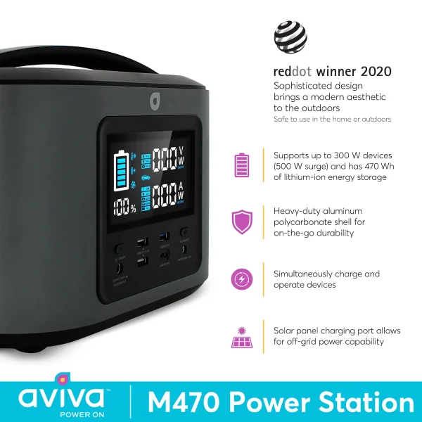 Aviva Portable Power Station M470 - VF-ES002A - Image 3