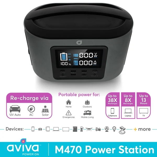 Aviva Portable Power Station M470 - VF-ES002A - Image 5